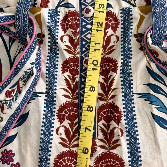 Farm Rio Romantic Lightness Multicolor Floral Romper Size Small NWT - Picture 14 of 14